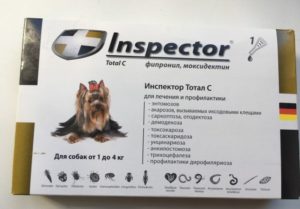 Инспектор собак - инструкция по применению капель, спреев от блох и клещей