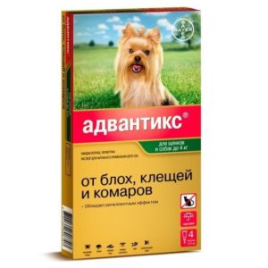 Адвантикс для собак: инструкция по применению, дозировка, мнения специалистов